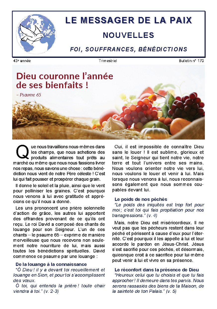 Couverture de Bulletin FSB N° 170